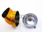 Aftermarket Headlight Assembly with Candy Gold Bucket - CT70 Models