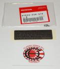 87504-028-670 Caution Decal